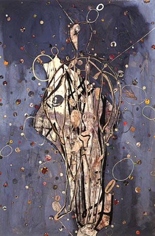 Pierre-Yves Bohm, Homme Mémoire - 2000 - 195×130 cm.