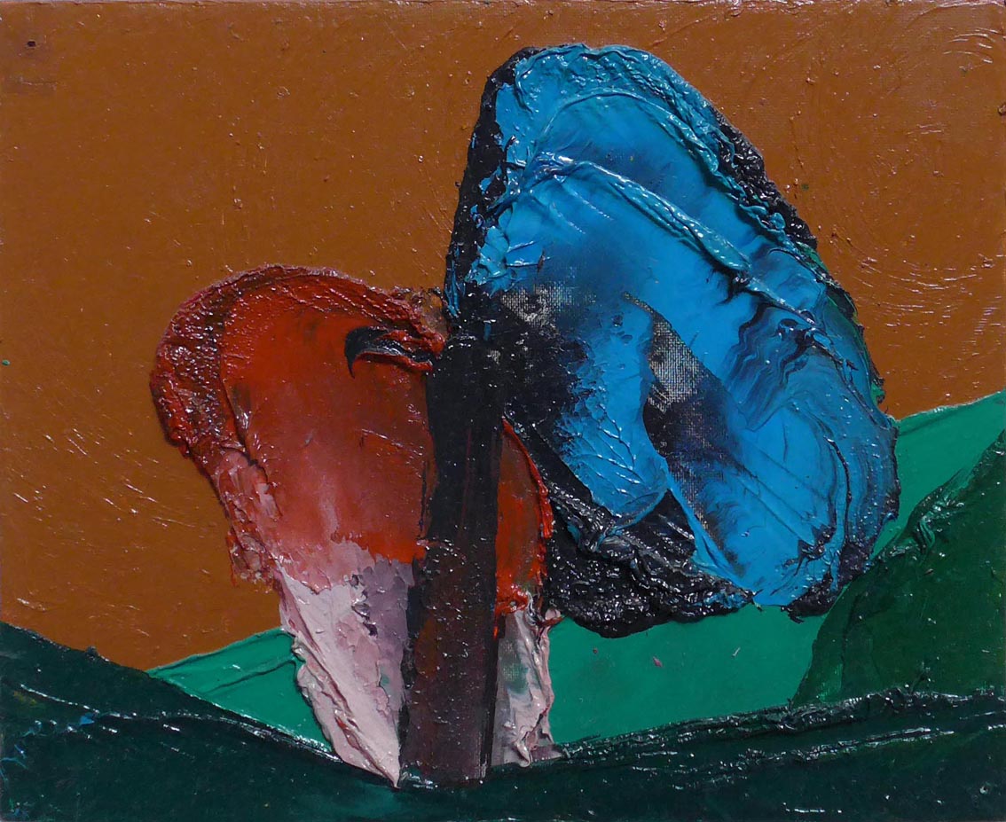 Peinture de la série des 'Chair et nature', 2010-2015
